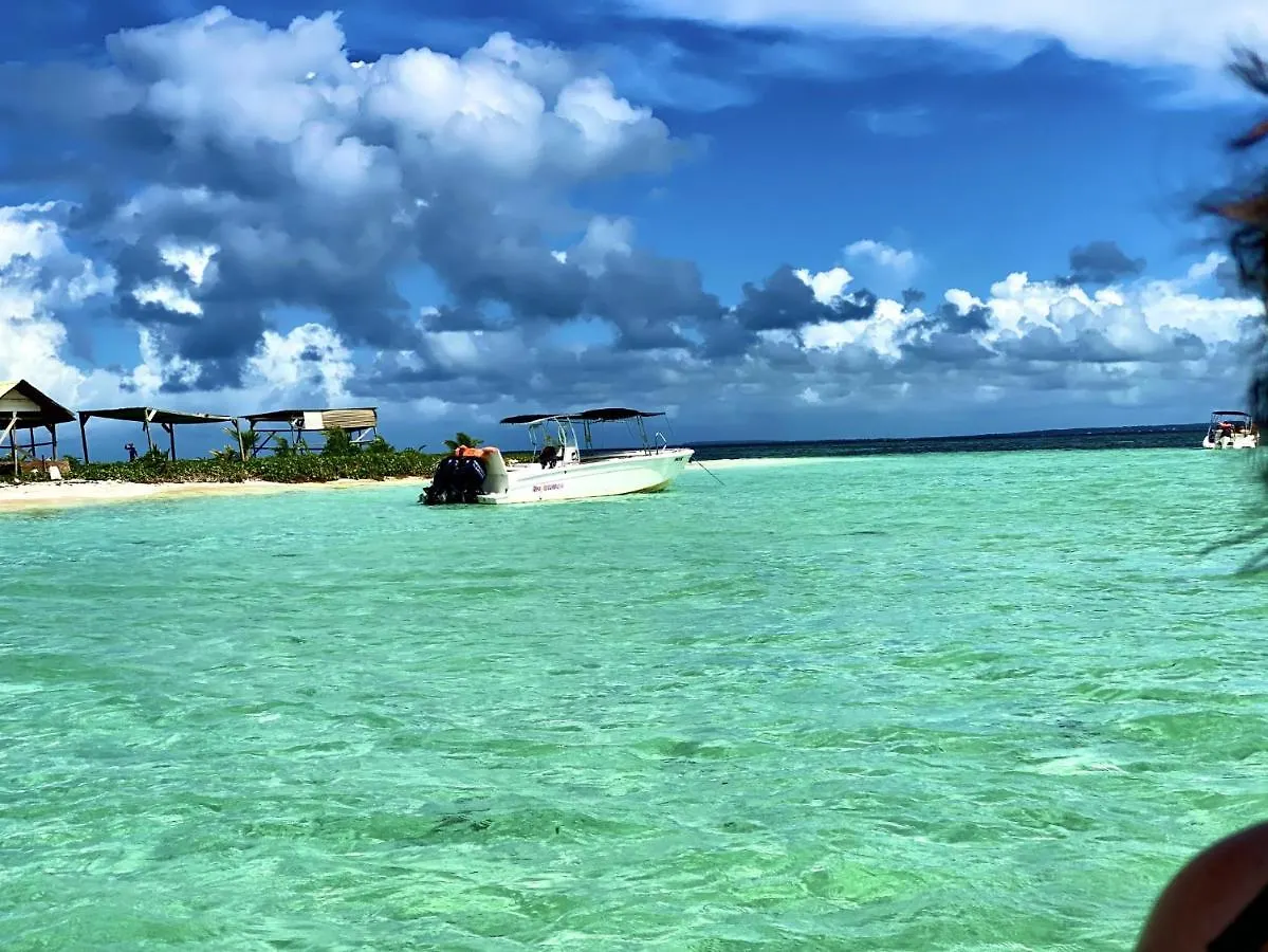 アパート Le Paradis Zen Village Vacances 1Er Etage Et Rdc Vue Plage Et Mer Ste Anne サンタンヌ
