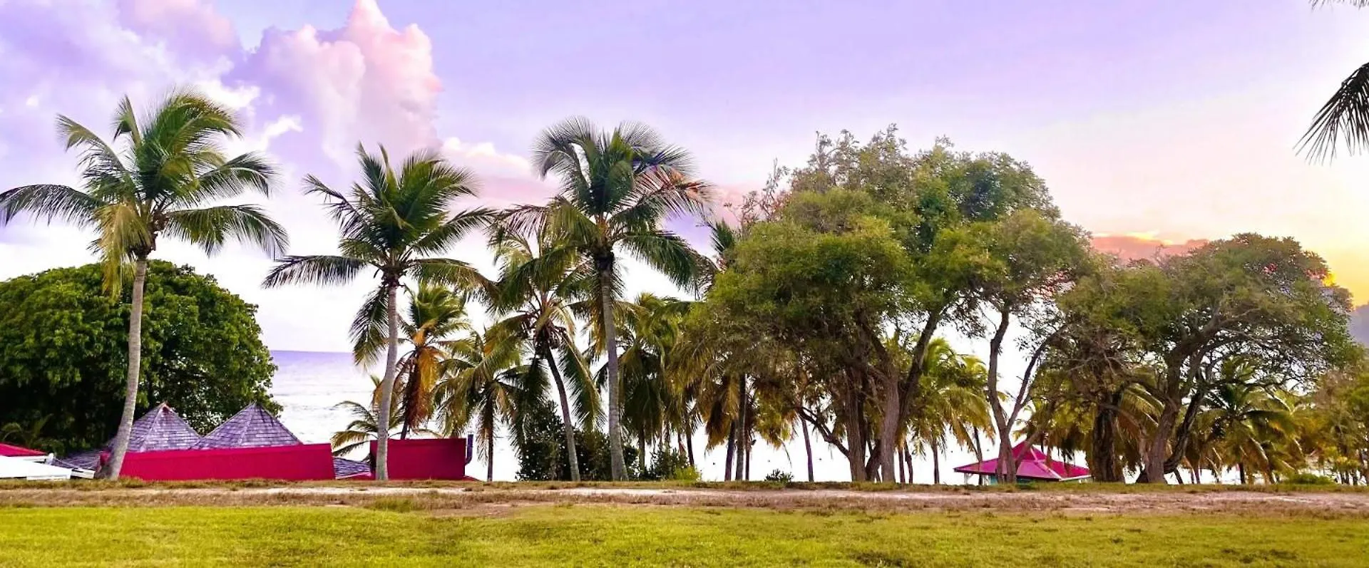 アパート Le Paradis Zen Village Vacances 1Er Etage Et Rdc Vue Plage Et Mer Ste Anne サンタンヌ